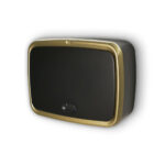 מתקן לניגוב ידיים ללא מגע מסך שחור מסגרת זהב