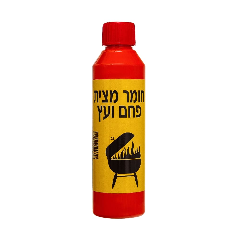 מדליק פחם נוזלי 200 מ"ל שיאון (פקק ביטחון)